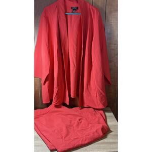 Catherines Skirt & Top Set - Casual/Work/Evening Skirt Is 2X And Top 4X V4